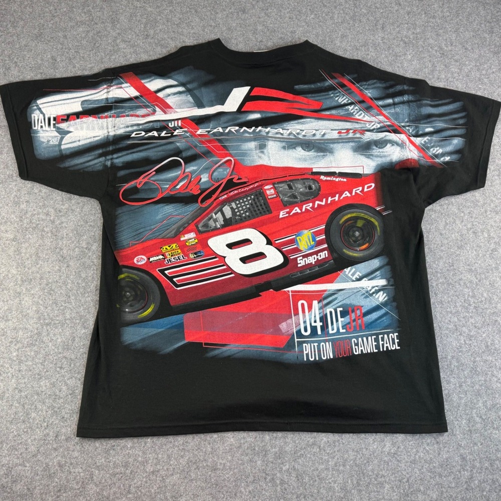 Vintage Chase Dale Earnhardt Jr 2004 NASCAR T Mens XL All Over Print #8 - Picture 2 of 6